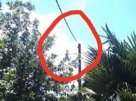 Todas las noches "chispean" los cables