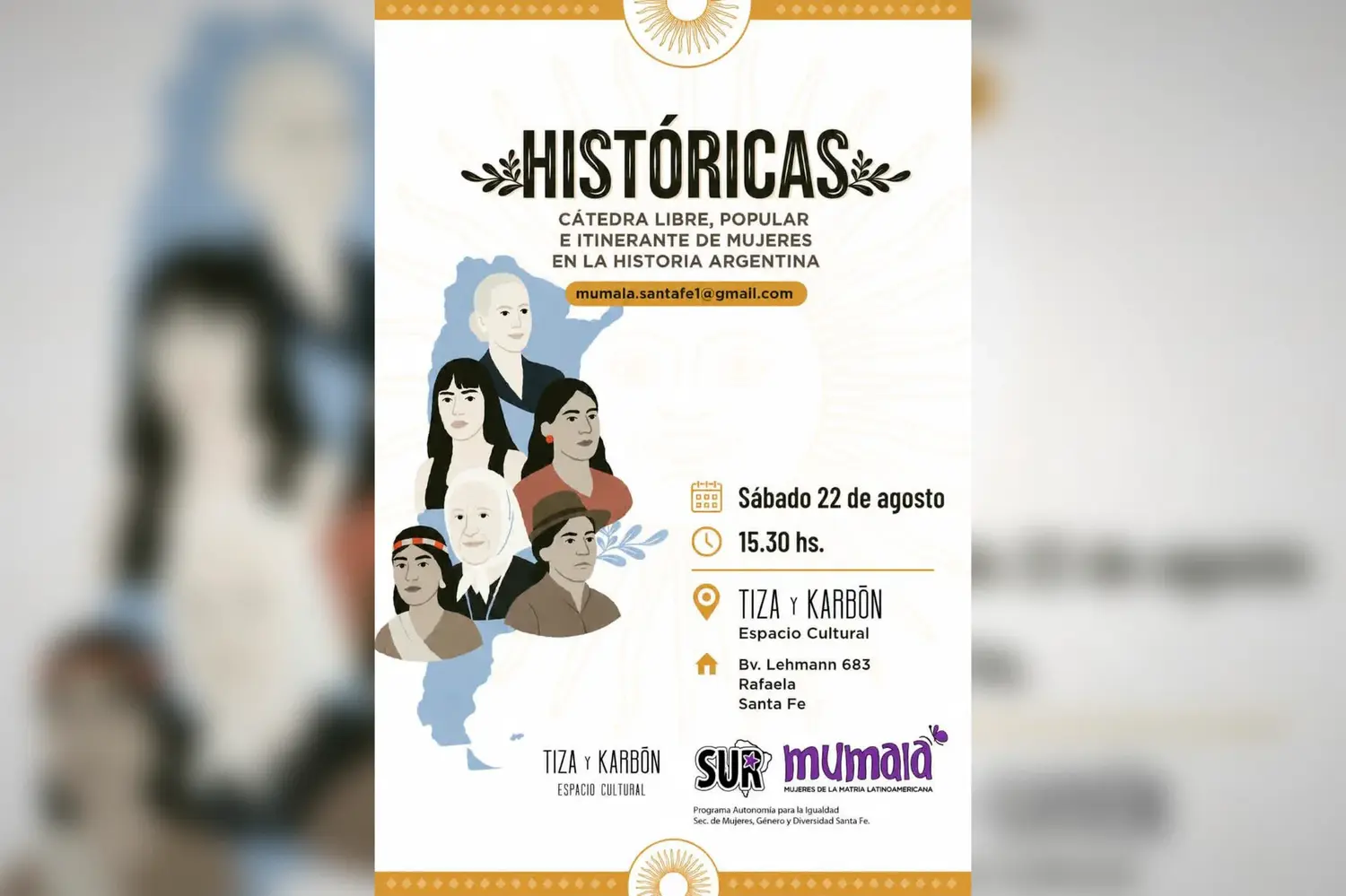 “Históricas” llega a Rafaela con una propuesta de formación y debate sobre género y democracia