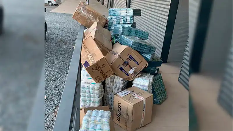 Incautaron un contrabando valuado en un millón de pesos en el puente San Martín