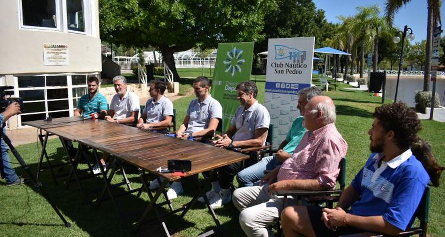 A la vera del río Paraná con Milan Mandaric y Ezequiel Lavayén, se presentó el Campus Internacional de Náutico
