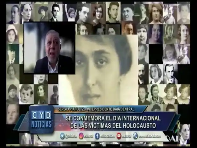 Se conmemora el día internacional de las víctimas del holocausto