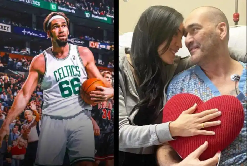 Final feliz para el ex NBA de 2,11 que necesitaba un transplante de corazón