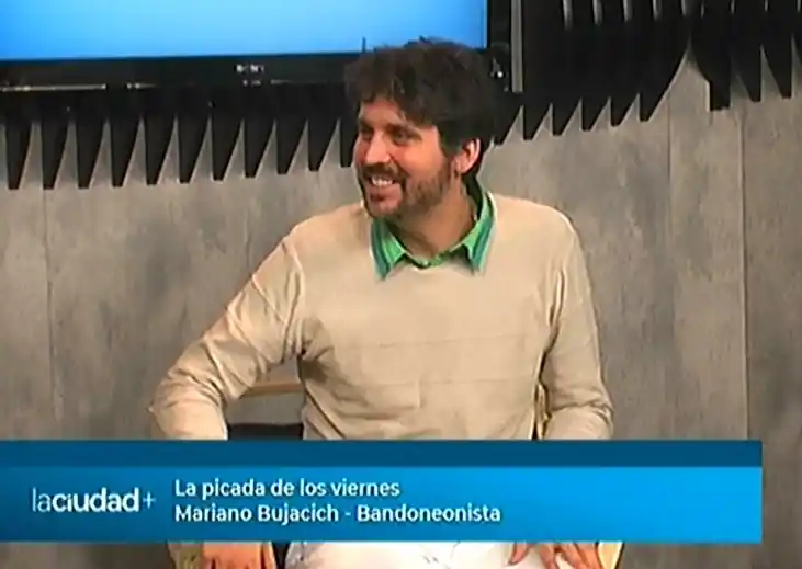 Mariano Bujacich en "La picada de los viernes" | La Ciudad
