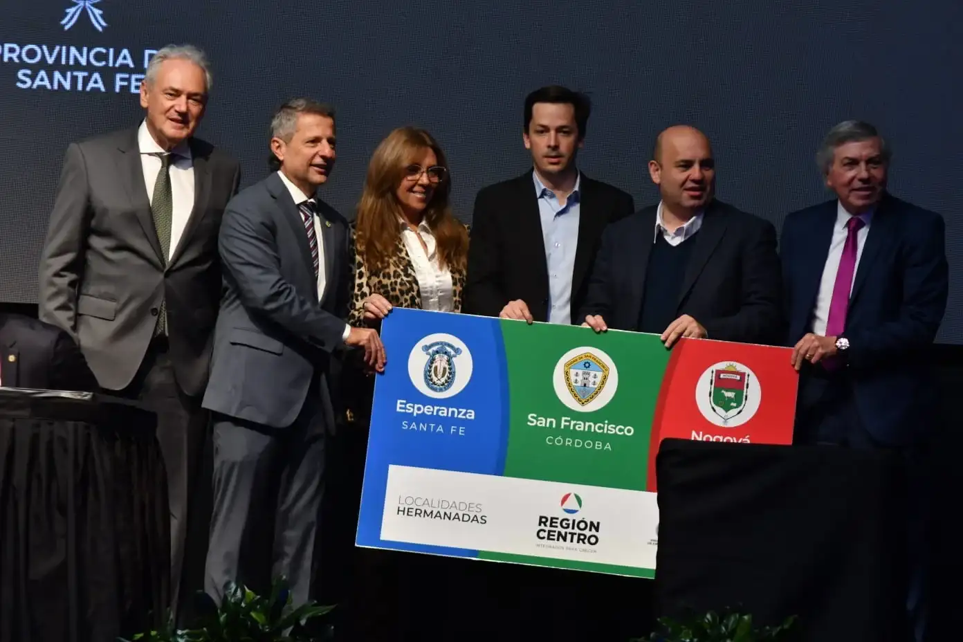 San Francisco, Esperanza y Nogoyá sellaron un hermanamiento para consolidar el Corredor Lácteo de la Región Centro