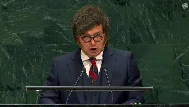 El presidente Javier Milei en la ONU.

Agencia NA (Archivo)