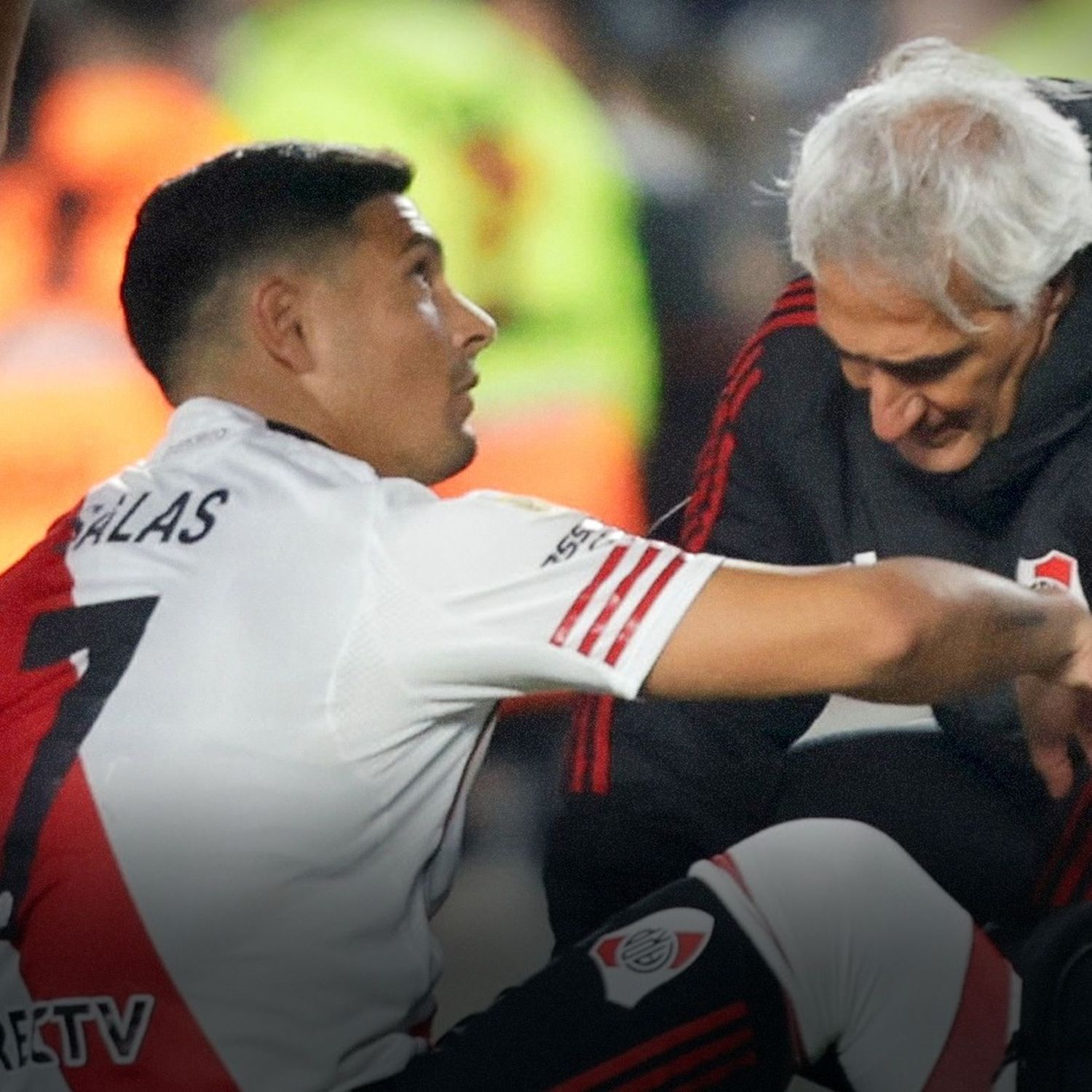 Salas sufrió un esguince y estará tres semanas afuera