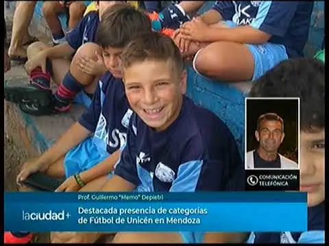 Destacada presencia de categorías de Fútbol de Unicén en Mendoza | La Ciudad