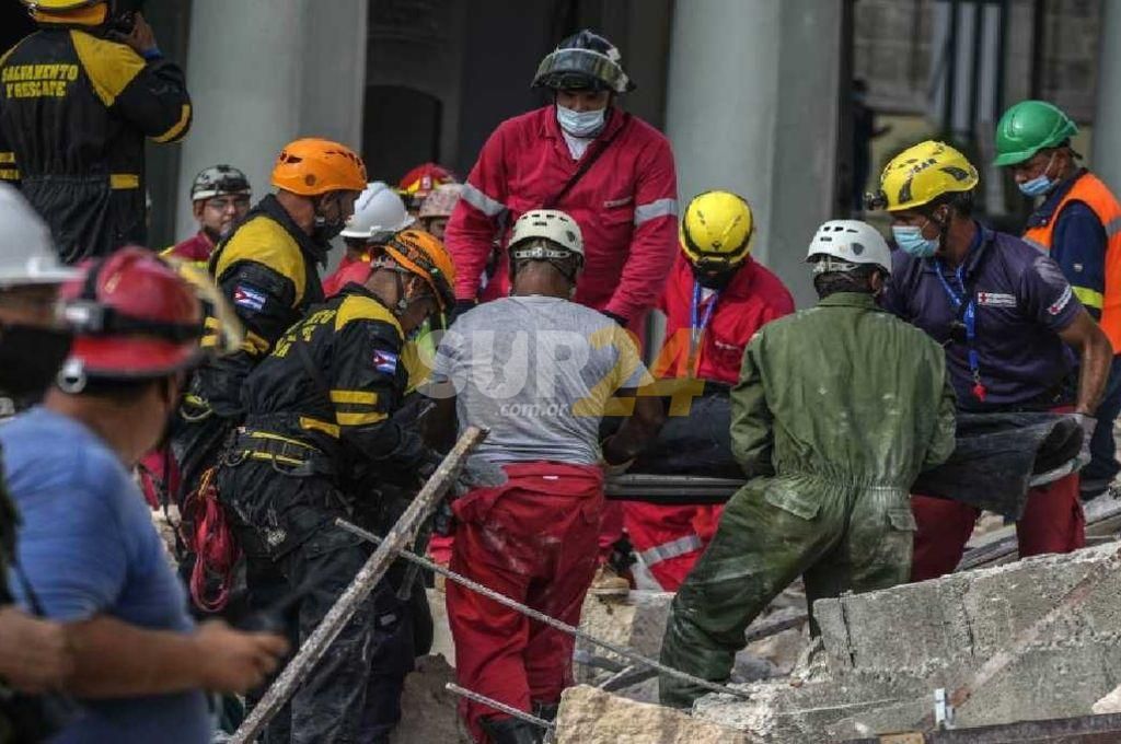 La Habana: ascienden a 25 los muertos por la explosión en el hotel