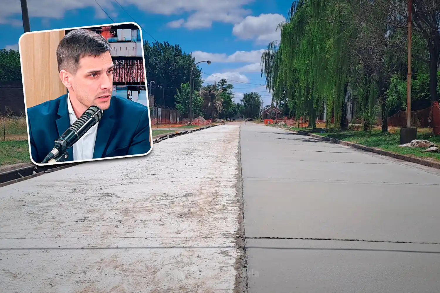 Viotti defendió los cambios en el plan de pavimentación y ratificó que no vetará la nueva ordenanza