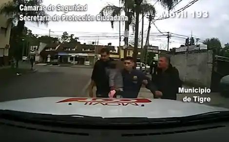 Tigre: Circulaba armado, en moto robada y con un bebé en brazos