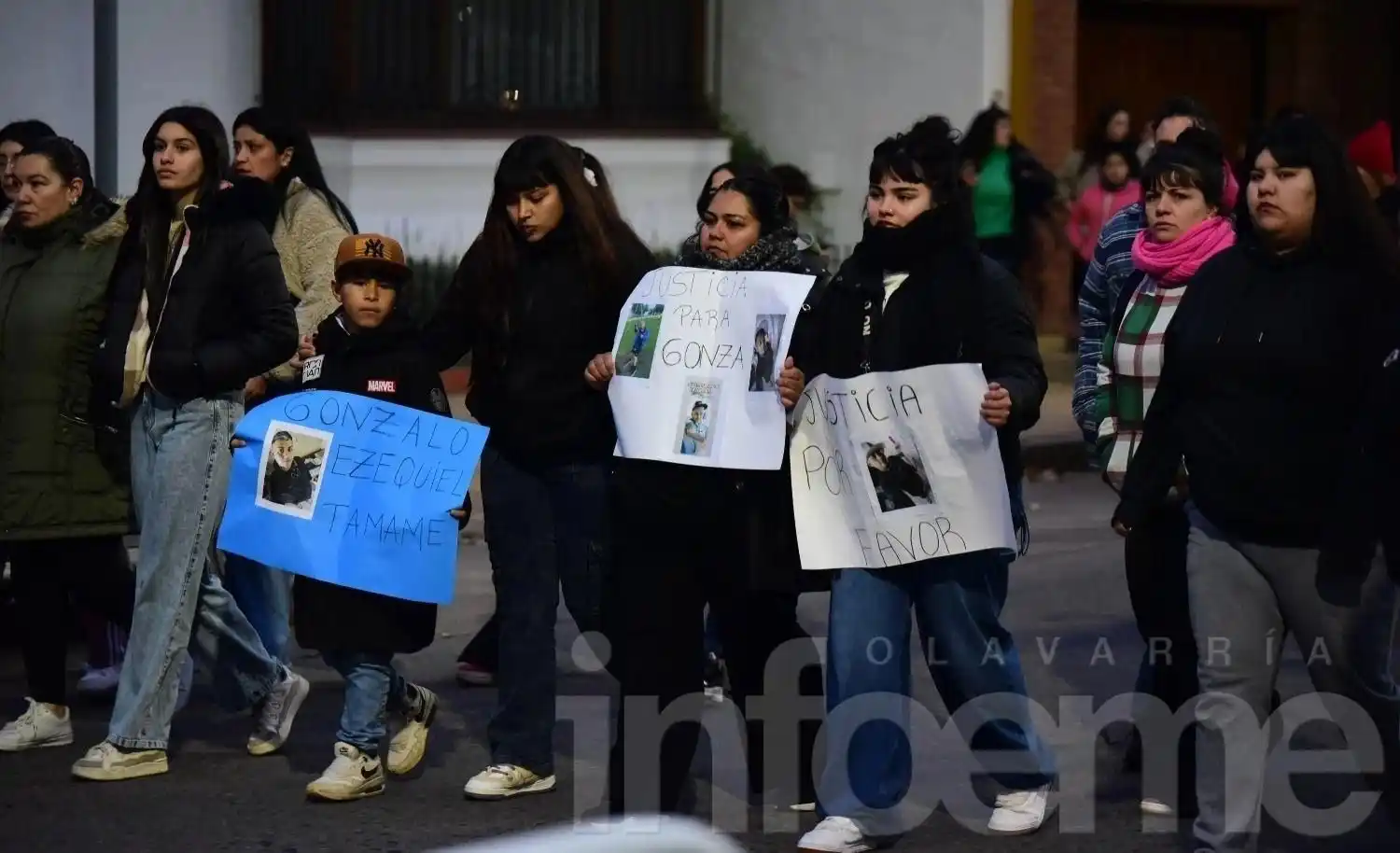 La manifestación terminó con detenidos