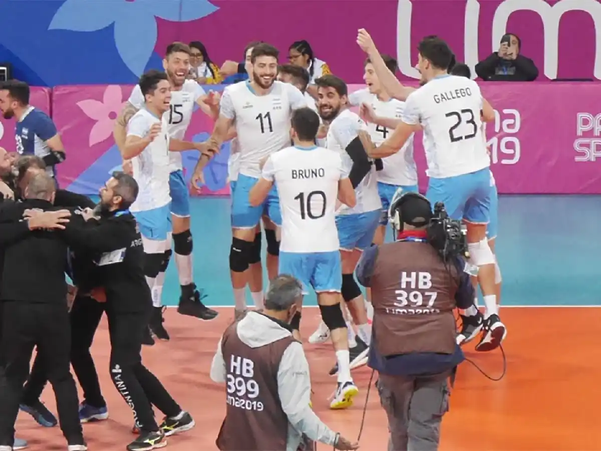 Argentina obtuvo la medalla de oro en el vóley masculino