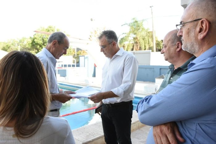 Climatizan la pileta del Club Independiente