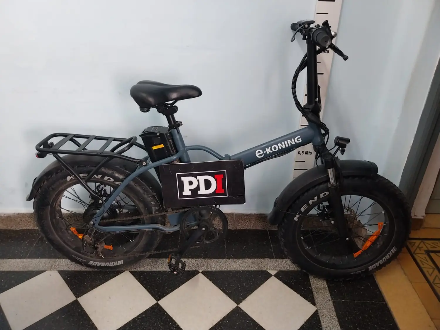 PDI RECUPERO UNA BICICLETA ELÉCTRICA SUSTRAIDA