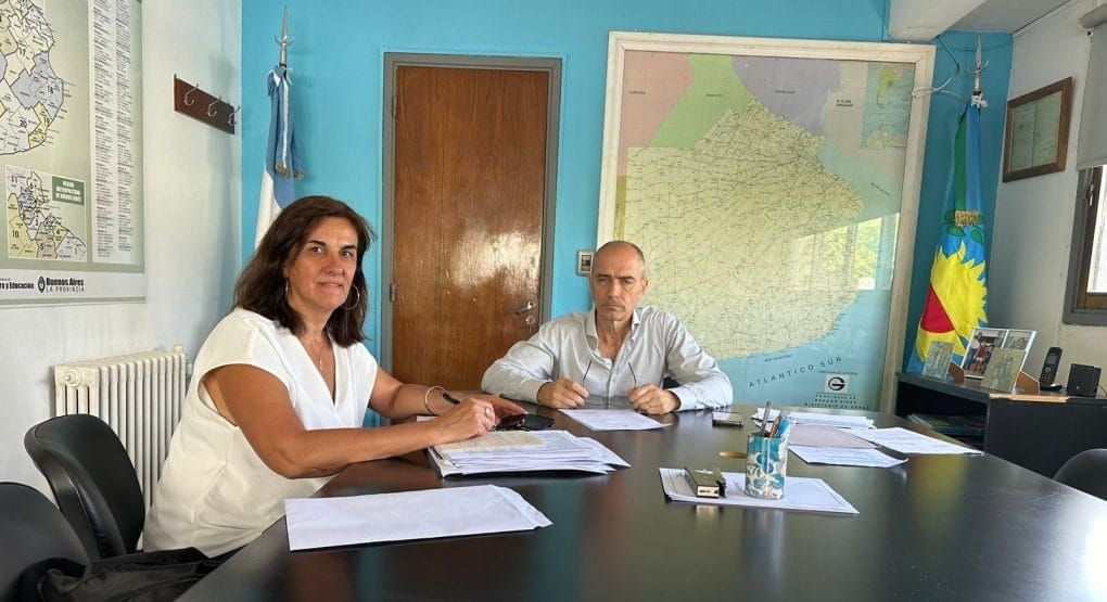 Gabriela García realizó gestiones en La Plata