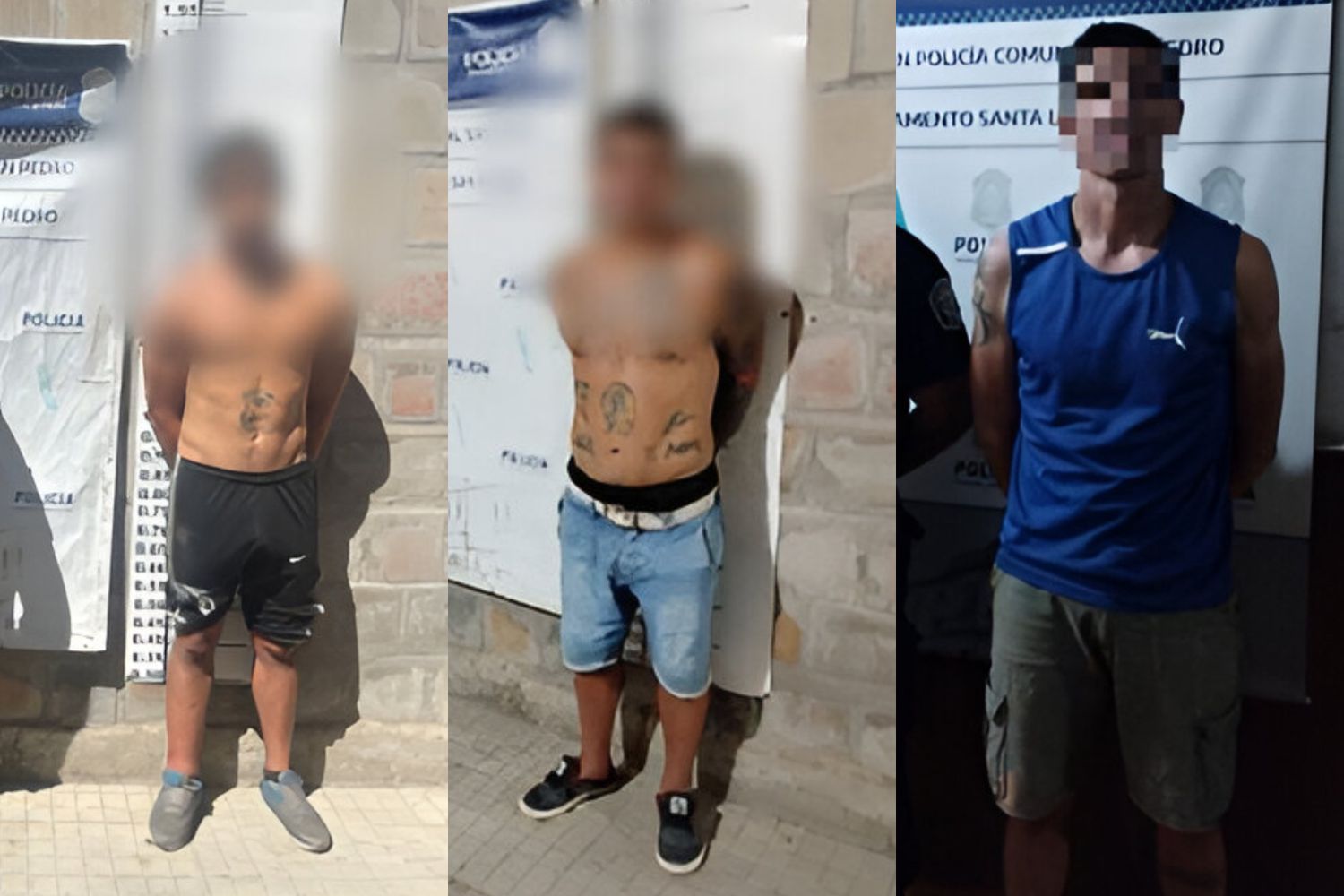 Violencia de género: tres aprehendidos por distintos episodios