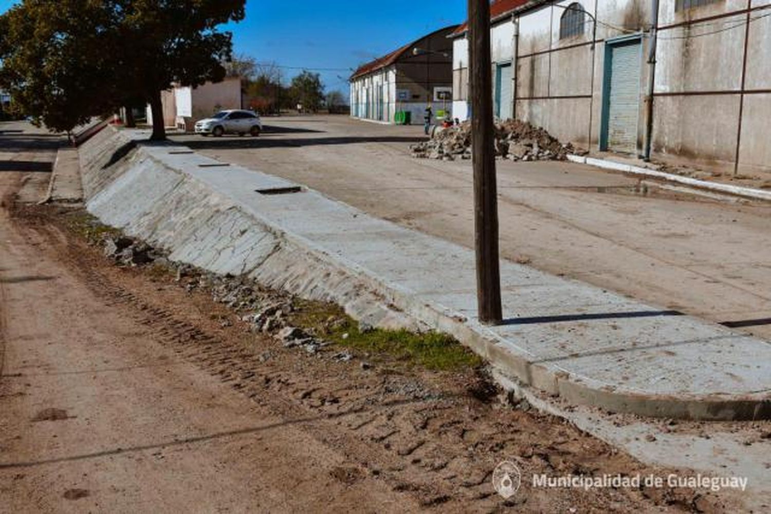 Avanzan las obras en Puerto Ruiz