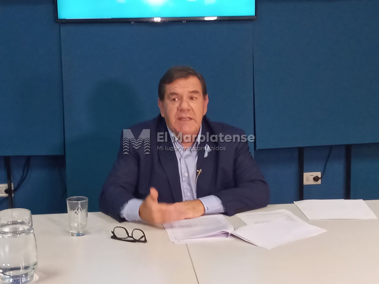 Montenegro en una nueva conferencia de prensa