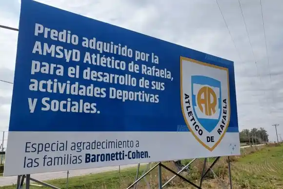 Avances hacia el "Nuevo Estadio" de Atlético de Rafaela