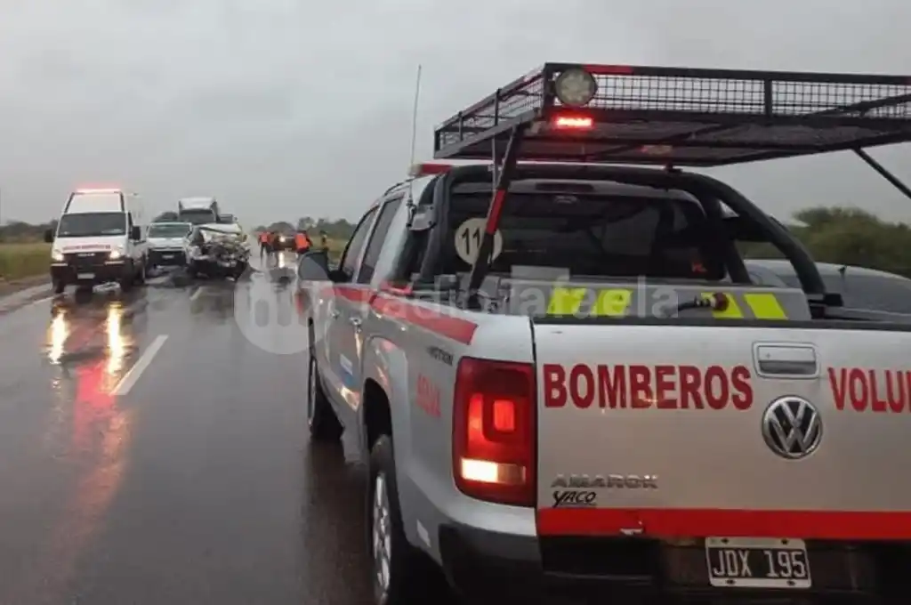 accidenta fatal rn34 selva pinto bomberos tragedia ruta 34 - 1