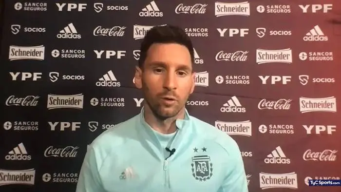 Lionel Messi antes del debut: �SLa Selección nunca dependió de mí⬝