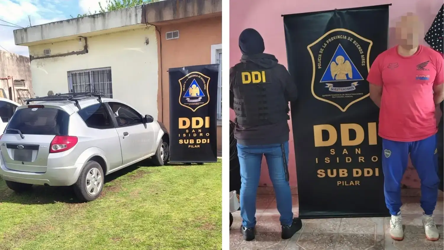 Policía de Pilar desarticuló banda acusada de robar una vivienda en Villa Rosa