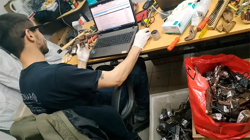 La Justicia de Entre Ríos ordenó destruir más de 8200 armas 