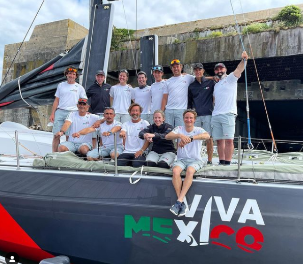 Con Eugenia Bosco en el Team México, arrancó la Ocean Race Europe en Francia