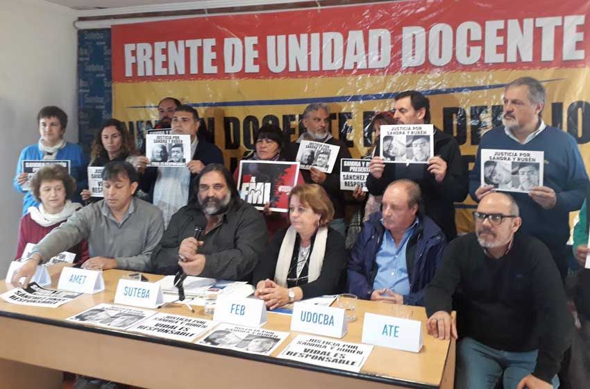 En la Provincia, los docentes harán un paro por 48 horas