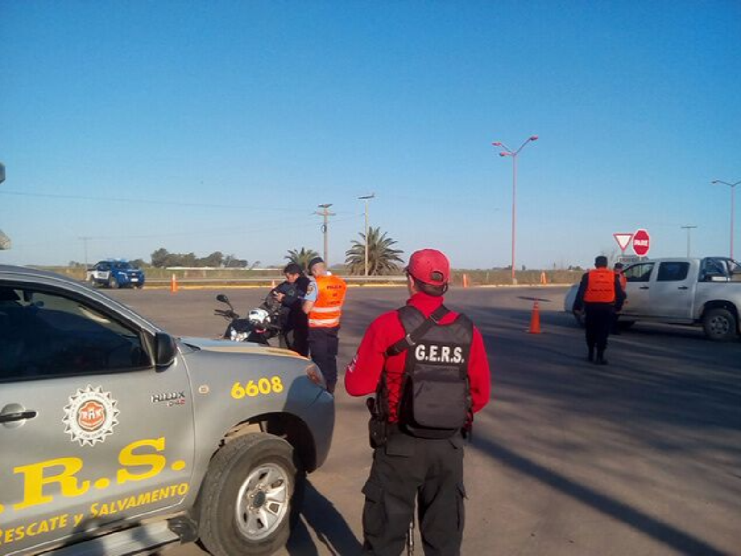 Operativo policial de “Control Potenciado” en Brinkmann