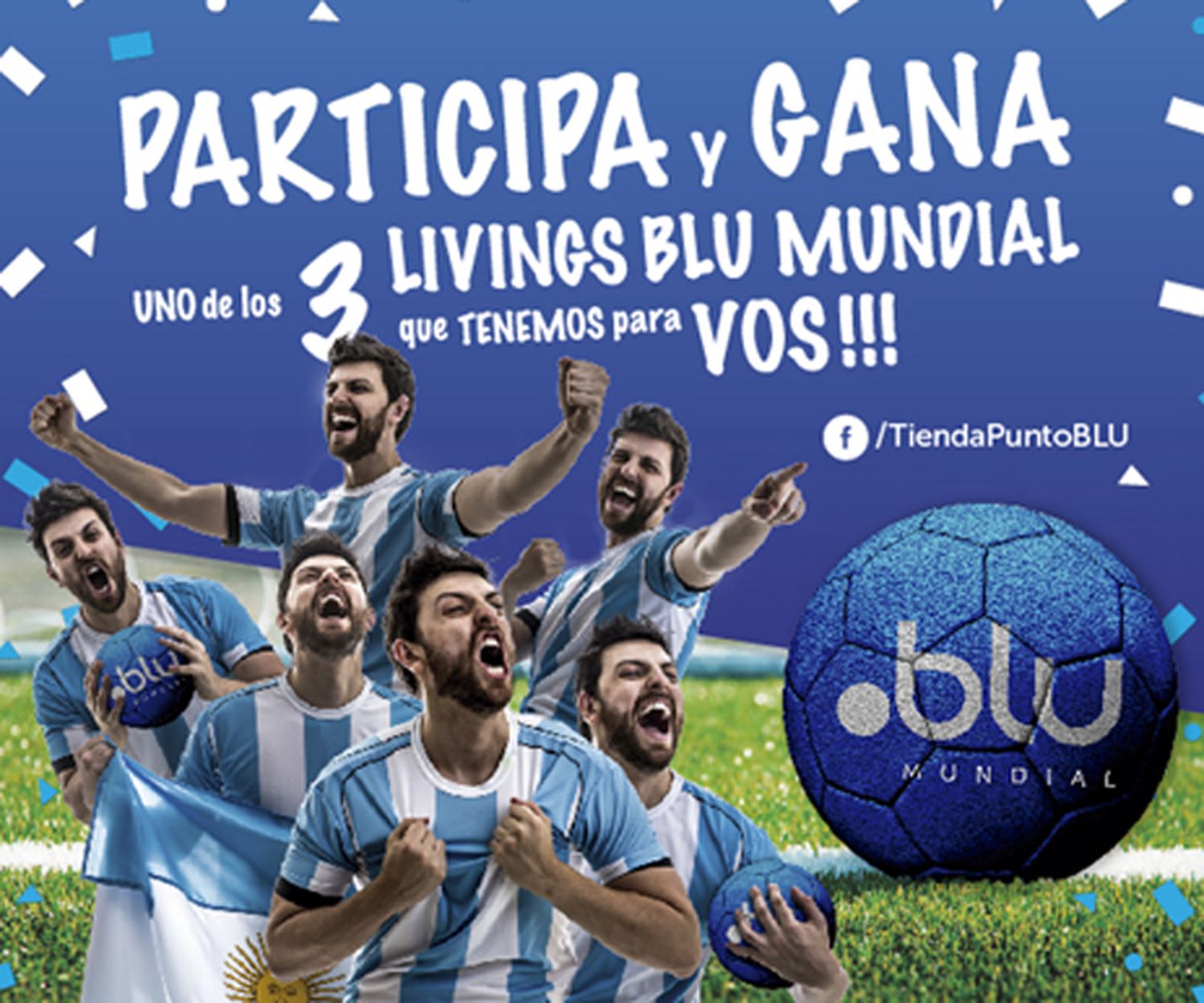 Punto Blu lanza su gran promo “Living Mundial”