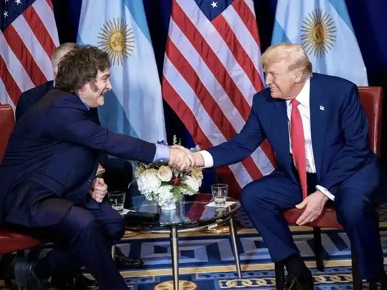 Milei Trump