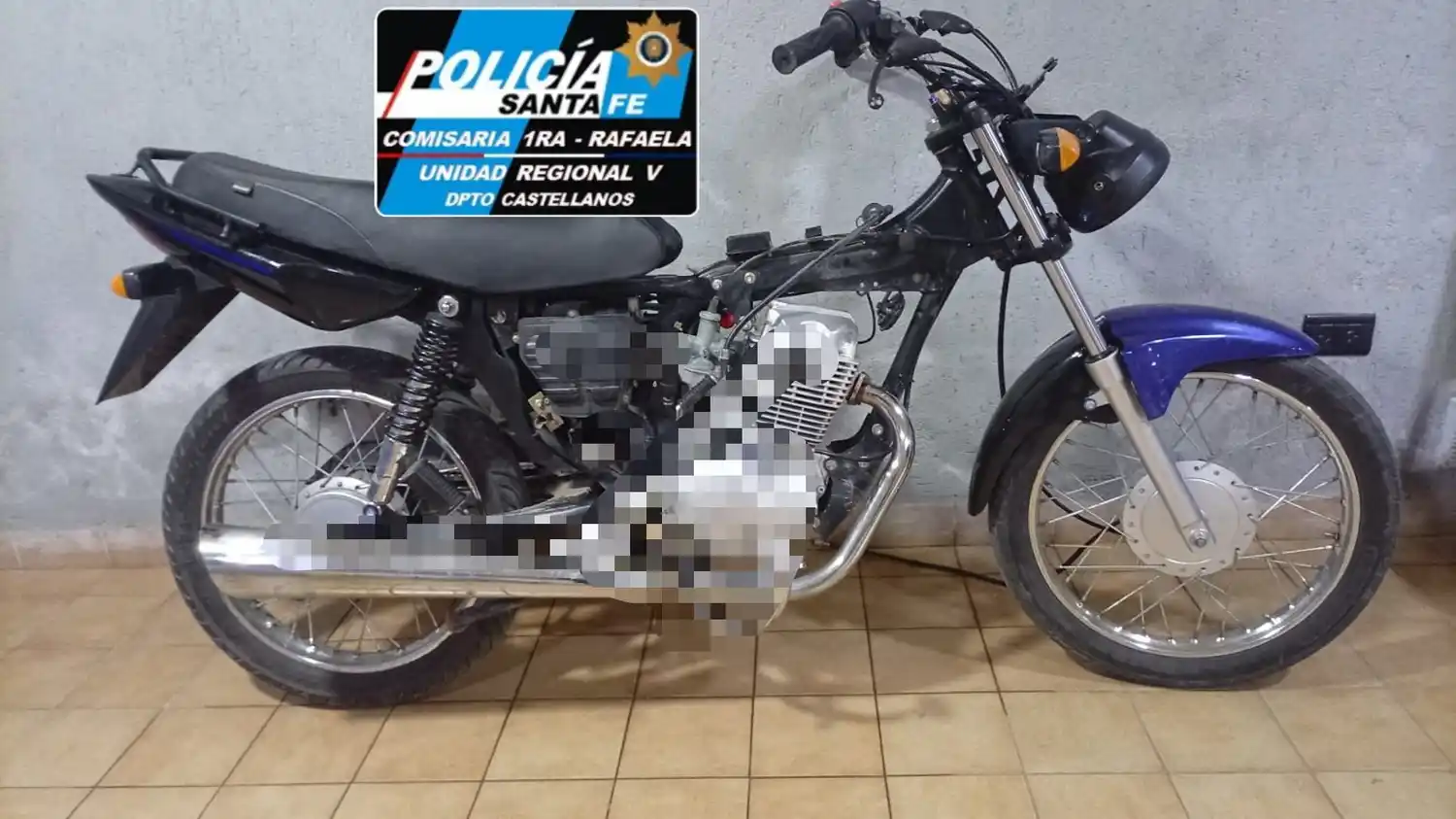 Intentaron vender una moto robada pero la policía fue más rápida