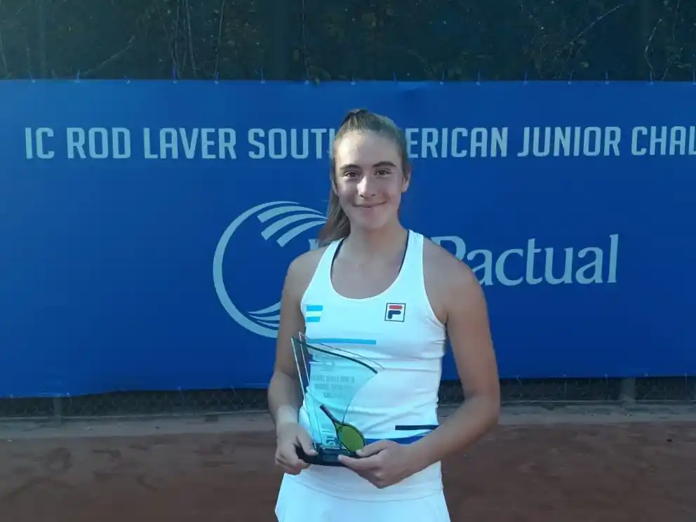 Solana Sierra aportó victorias para el triunfo de Argentina Sub 16