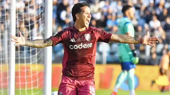 River goleó a Gimnasia y clasificó a los octavos de final del Torneo Apertura 2025