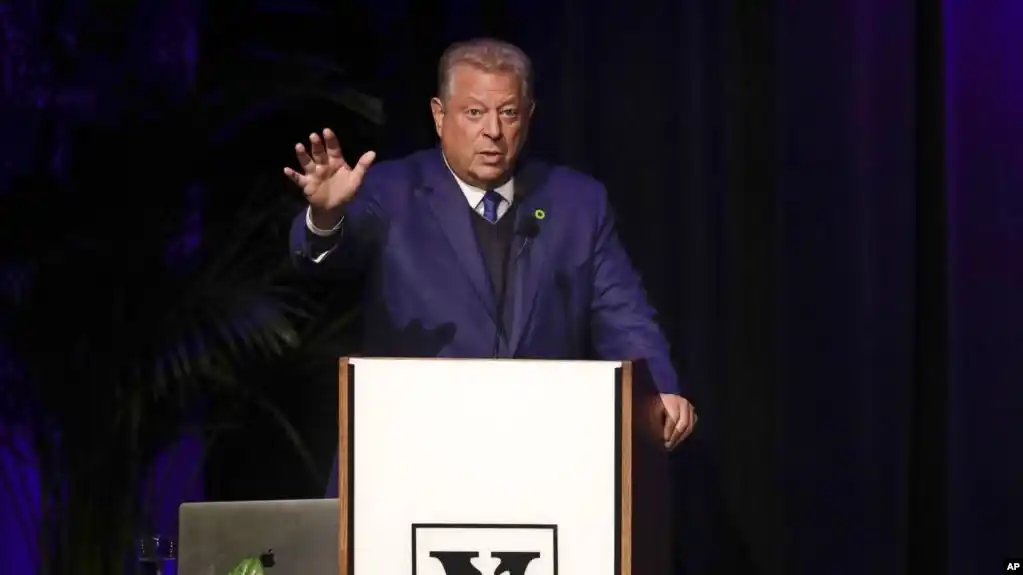 Al Gore arremete nuevamente contra el cambio climático