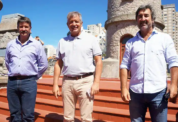 Issin y Delfino participaron de un almuerzo con Emilio Monzó