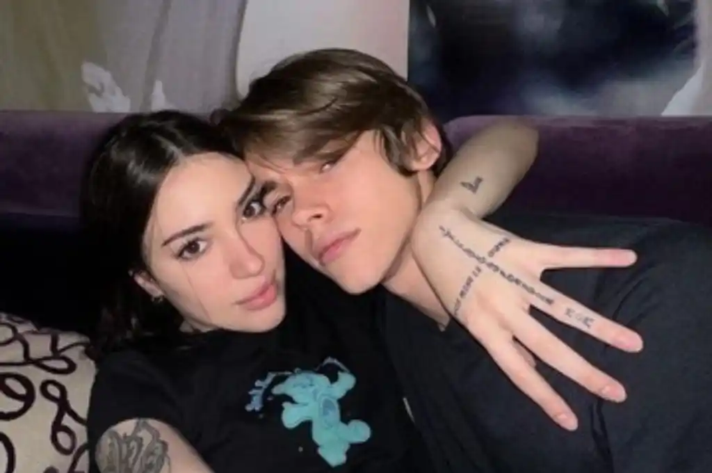 Felipe Fort y su novia, Priscilla Godoy.