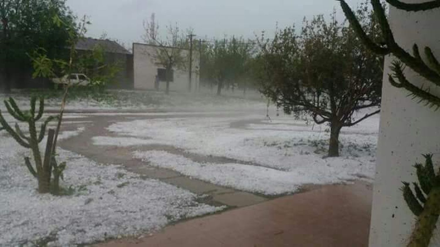 La provincia asiste a localidades afectas por fuertes tormentas