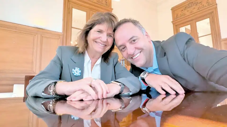 Bullrich y Adorni.
