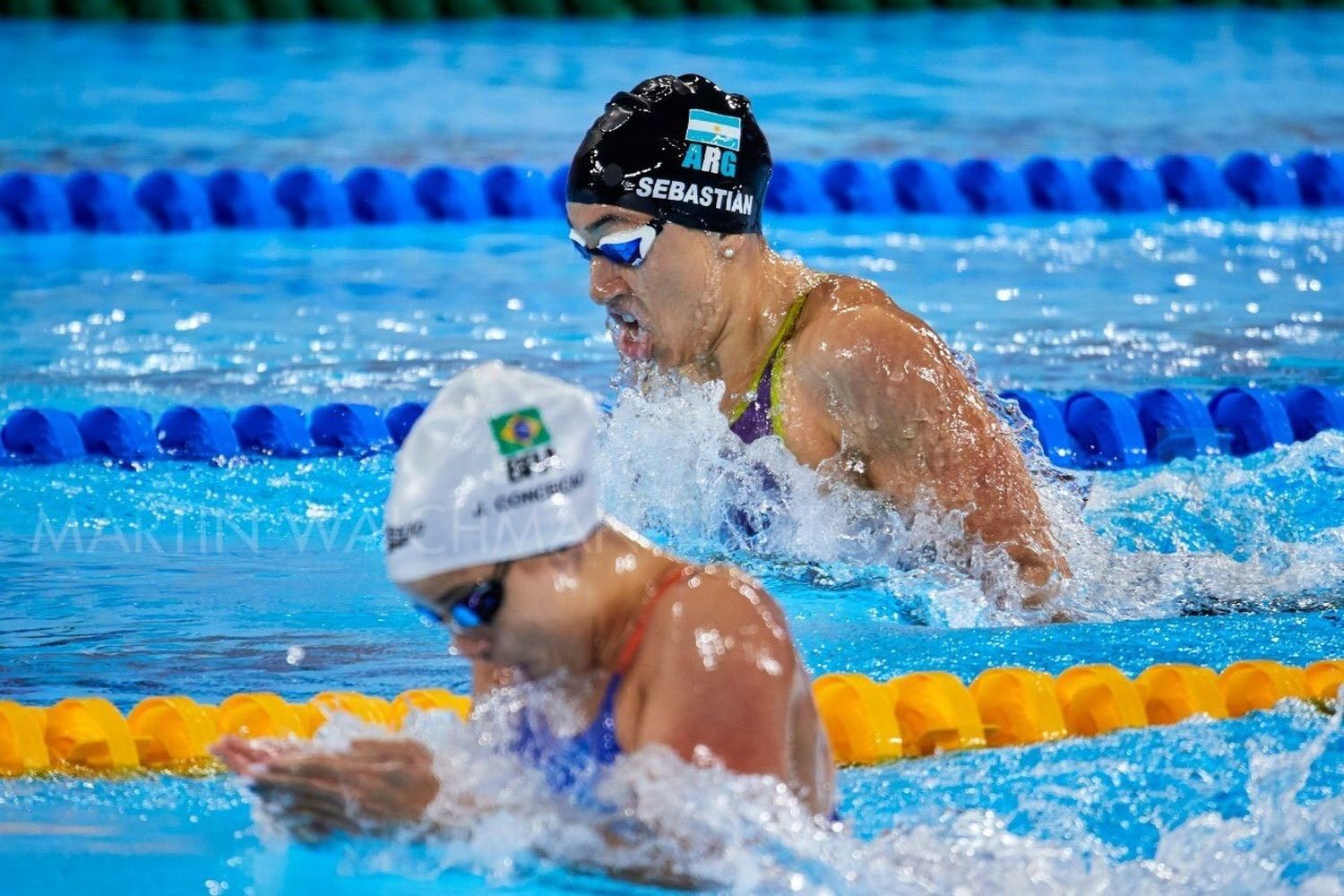 Julia Sebastián se quedó fuera de la carrera por medallas en los 100m pecho de natación