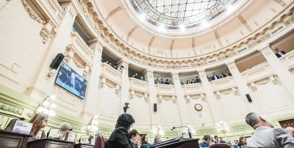 Diputados este viernes durante la Convención Reformadora. Crédito: Gobierno de la Provincia de Santa Fe