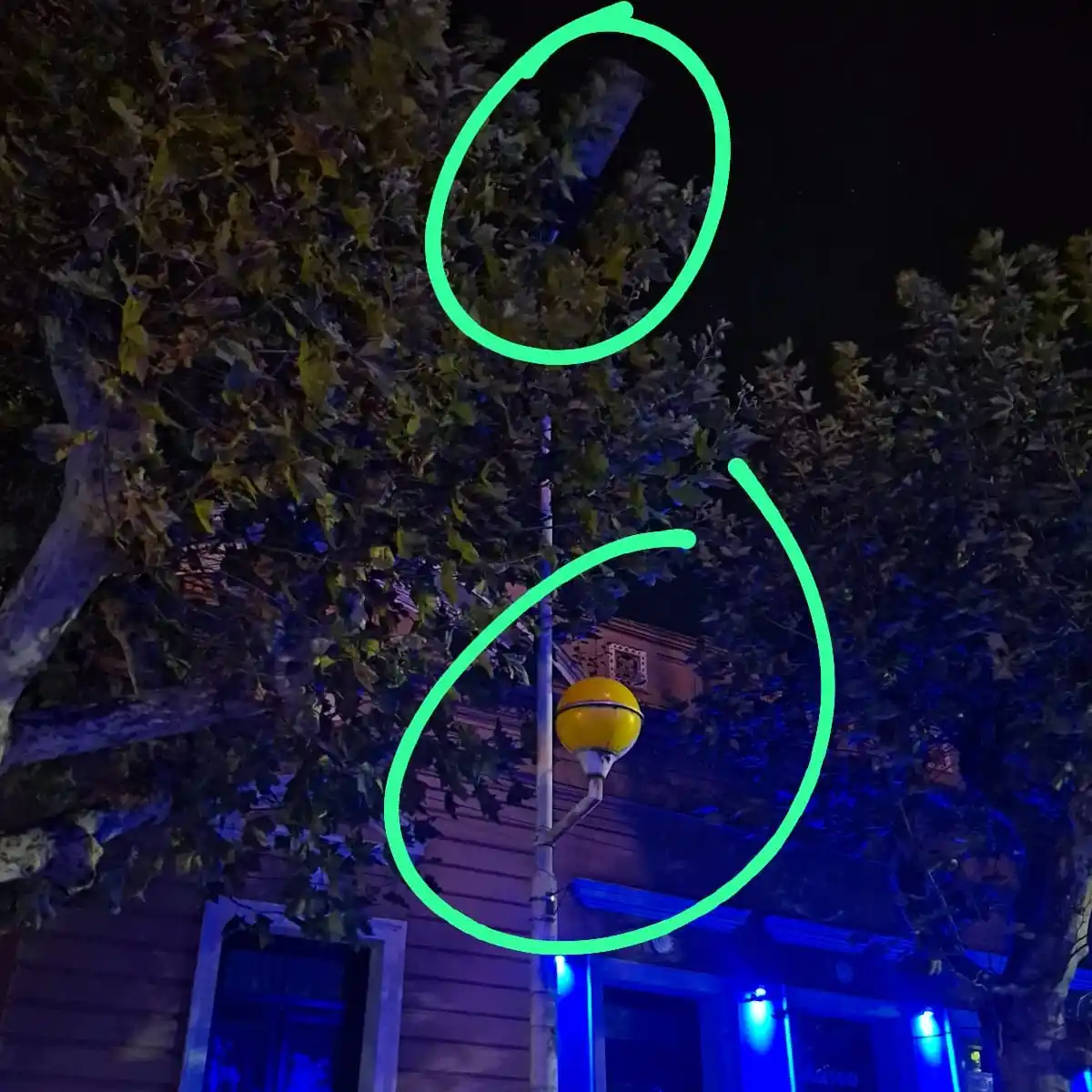 Reclamos por luces rotas en Pellegrini al 200