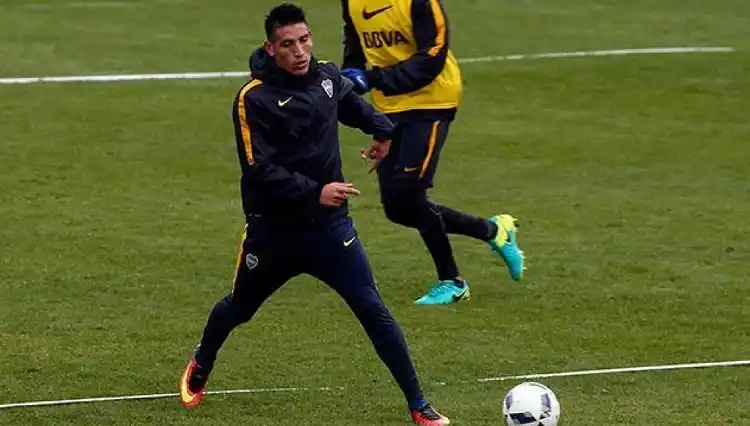 Centurión se perfila para ser titular en Boca ante Aldosivi