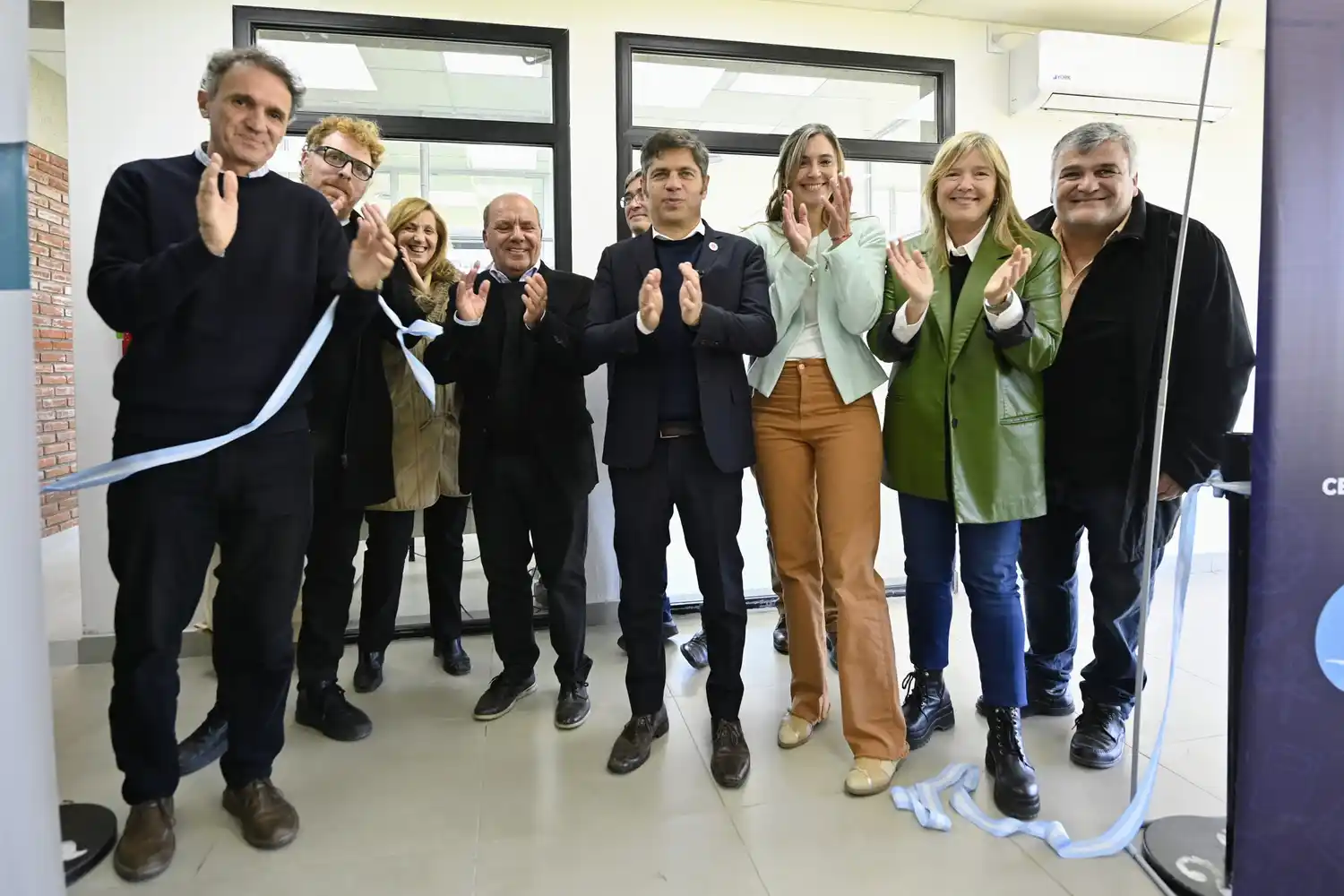 Kicillof en Cnel. Suárez: inauguró la ampliación de un centro universitario