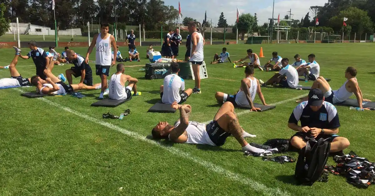 Racing comenzó su pretemporada en Mar del Plata
