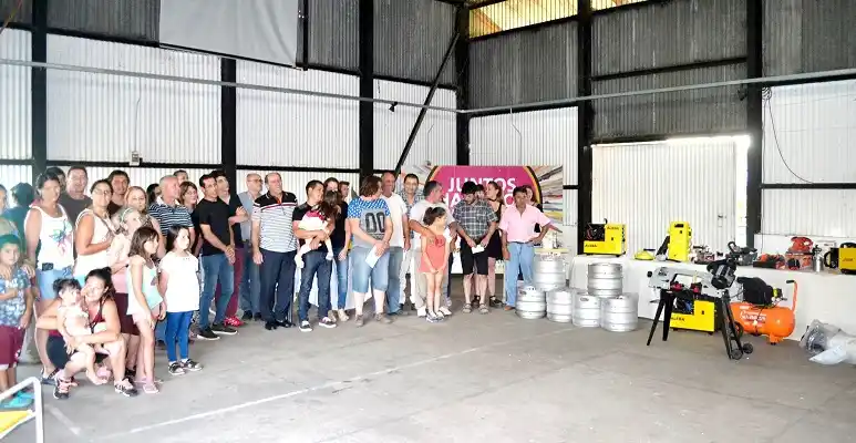 El municipio entregó herramientas para emprendedores de Urdinarrain