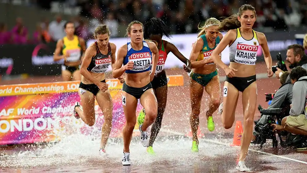 Cinco marplatenses en Taiwan con Casetta como abanderada