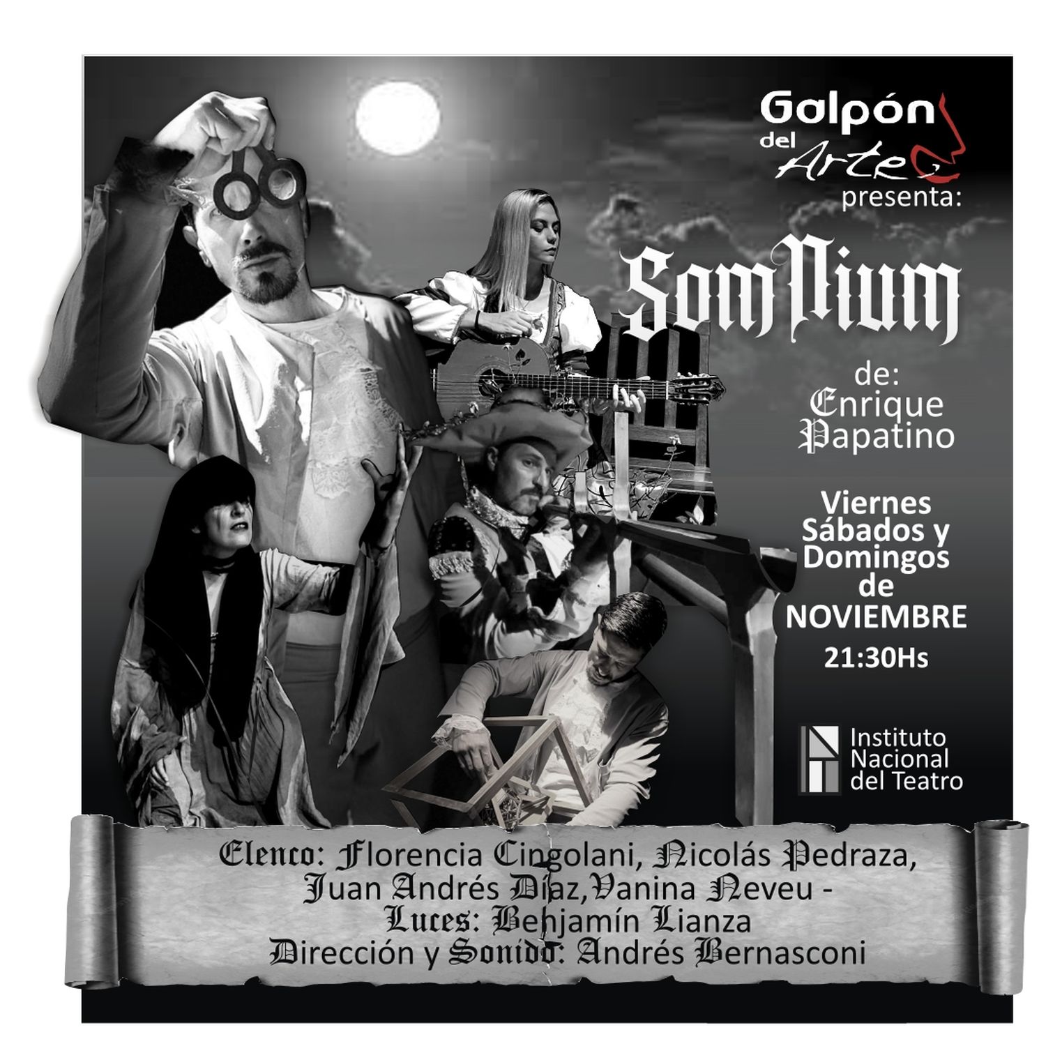 “Somnium” comienza su temporada en el Galpón del Arte