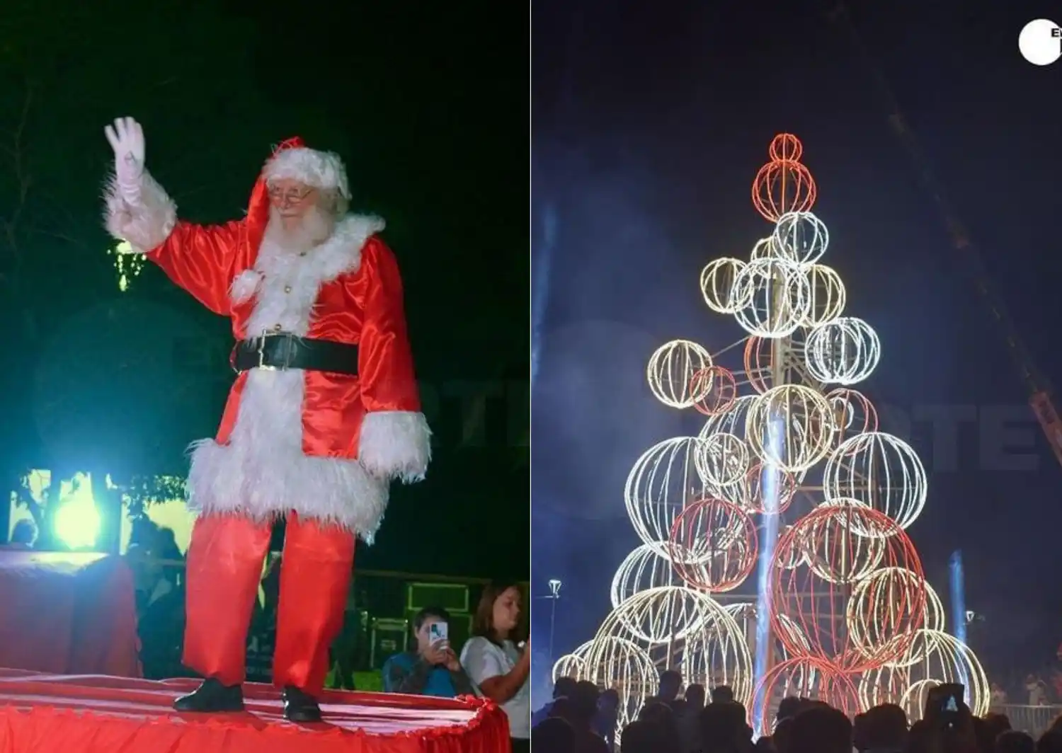 Así festejan la época navideña en San Nicolás
